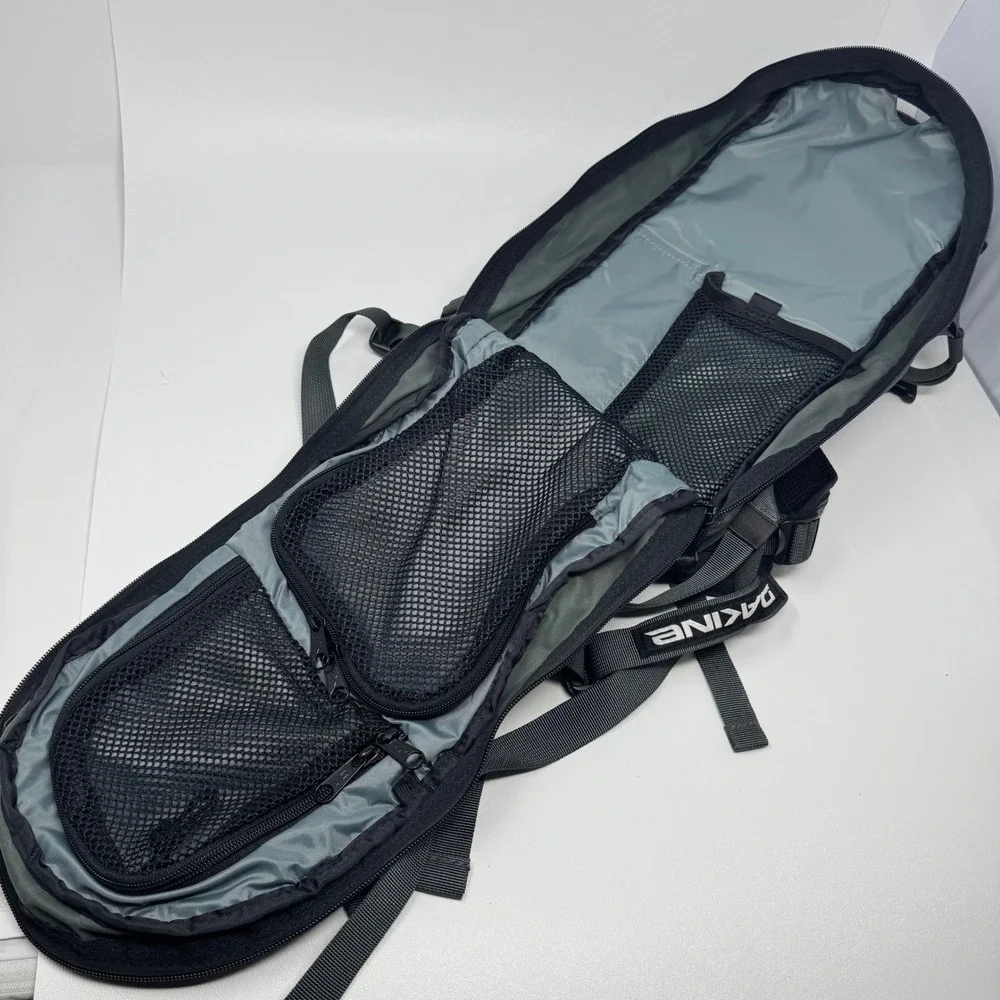 Dakine Drafter Backpack Red Gray Black Mountain Biking Hiking - No Hydrpack